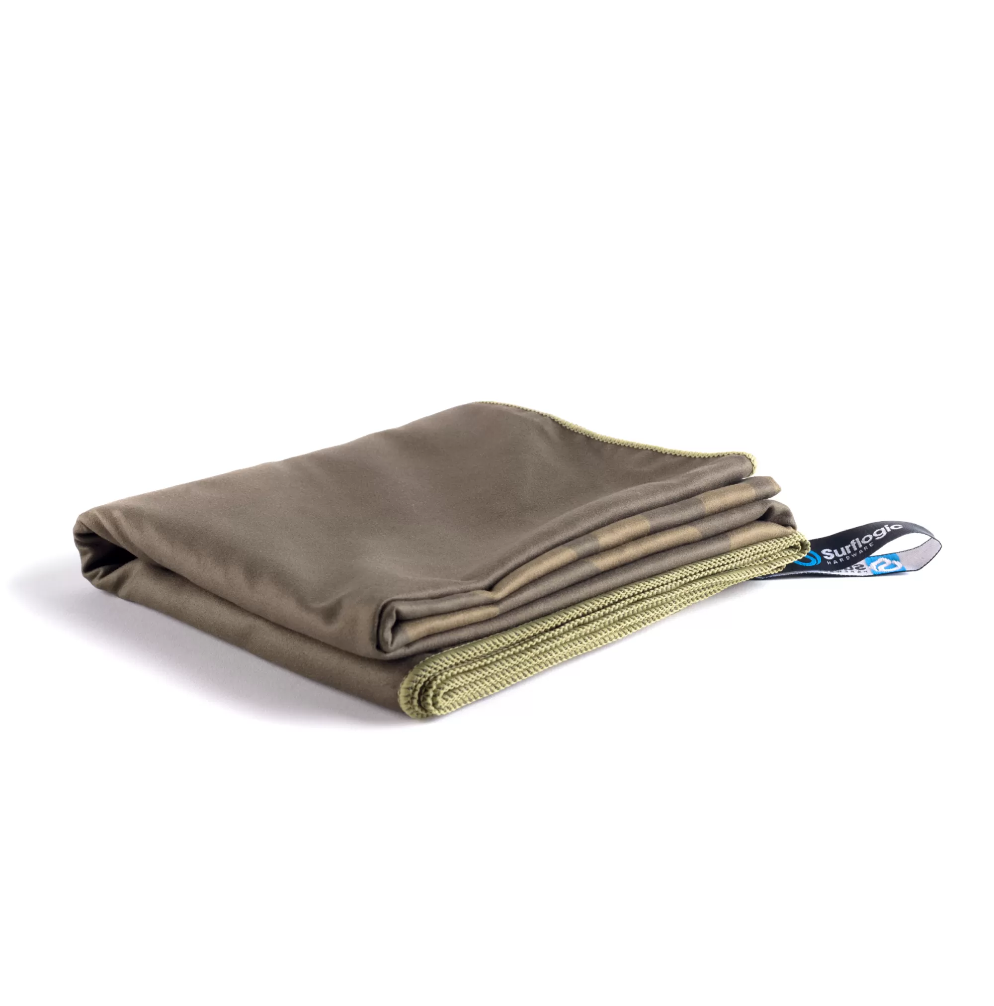 Surflogic Ponchos>Quick-Dry Serviette Microfibre Vert Olive